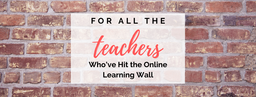 Online learning wall